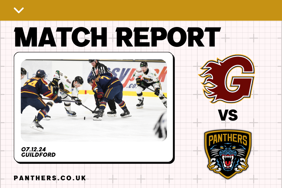 7TH DECEMBER 2024 FLAMES 54 PANTHERS Nottingham Panthers